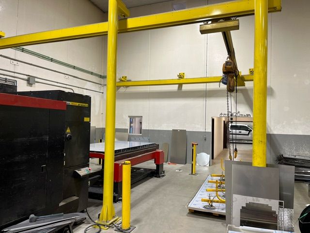 1125-Amada-LCG-3015-Yellow-Frame-with-Crane