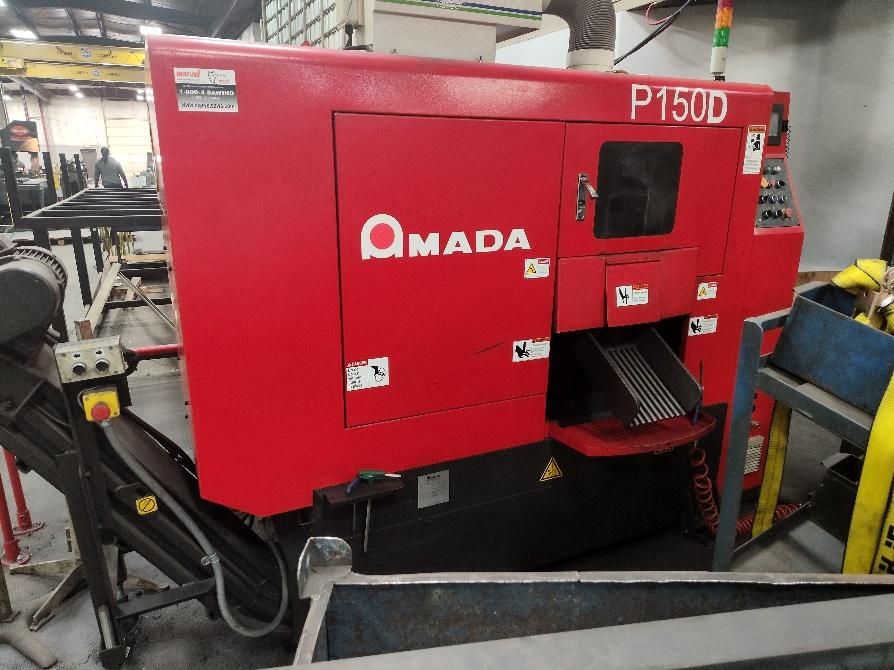 1154-Amada-P150D-Cold-Saw-Front-1