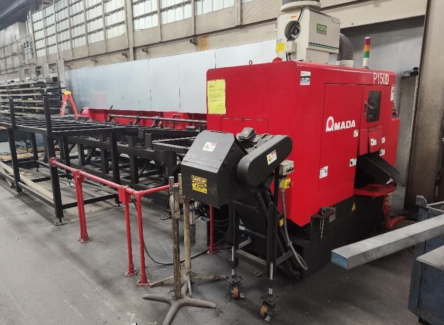 1154-Amada-P150D-Cold-Saw-Saw-and-Table