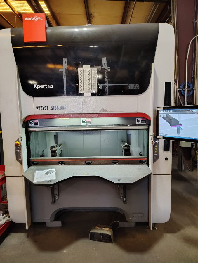 1156-Bystronic-Xpert-80-with-MBR-Press-Brake-Front-2