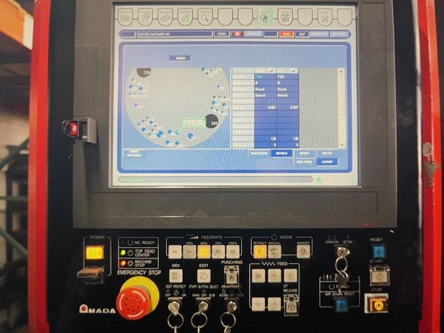 1230-Amada-AE-255NT-Turret-Punch-Press-Control