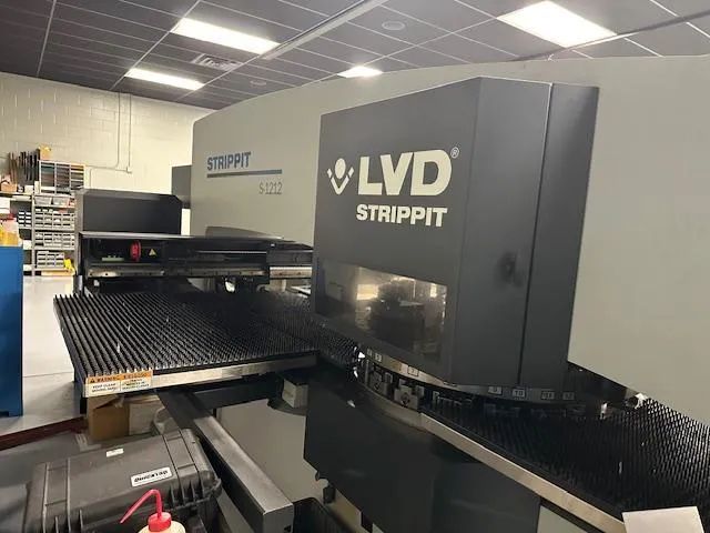 1250-LVD-Strippit-S-1212-Turret-Punch-Turret-and-Brush-Table-2