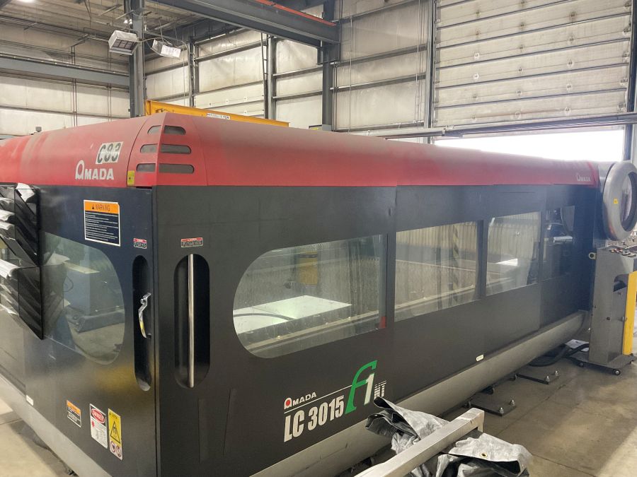 1261-Amada-LC3015F1NT-4kW-Machine-Side-Angle