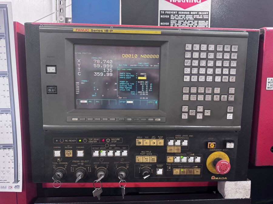 1271-Amada-Vipros-368-King-II-Turret-Control