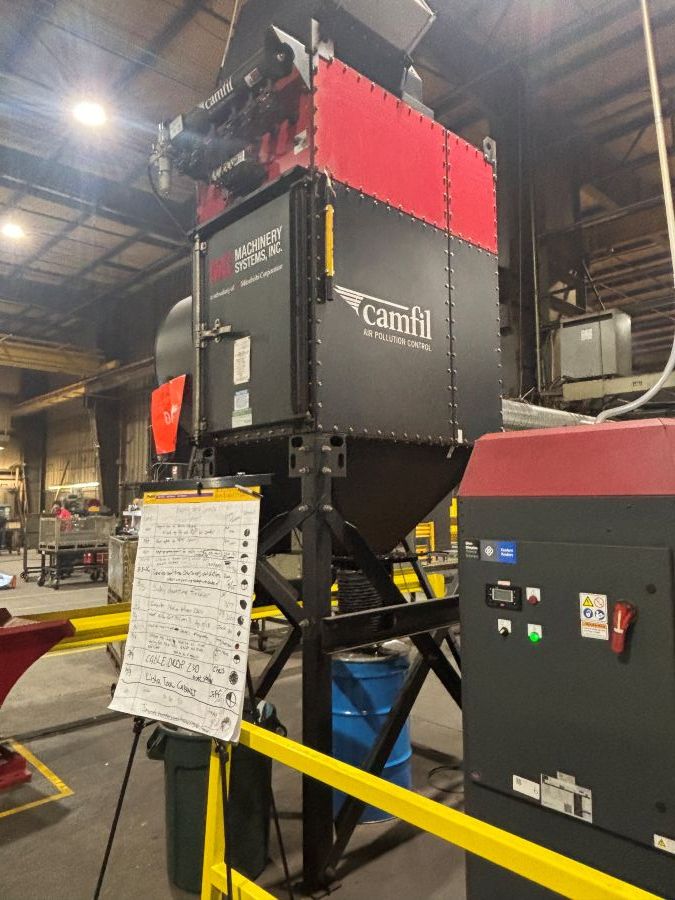 1283-Mitsubishi-ML3015GX-F80D-Dust-Collector