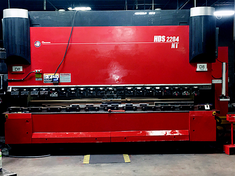 Amada HDS-2204NT hydraulic press brake