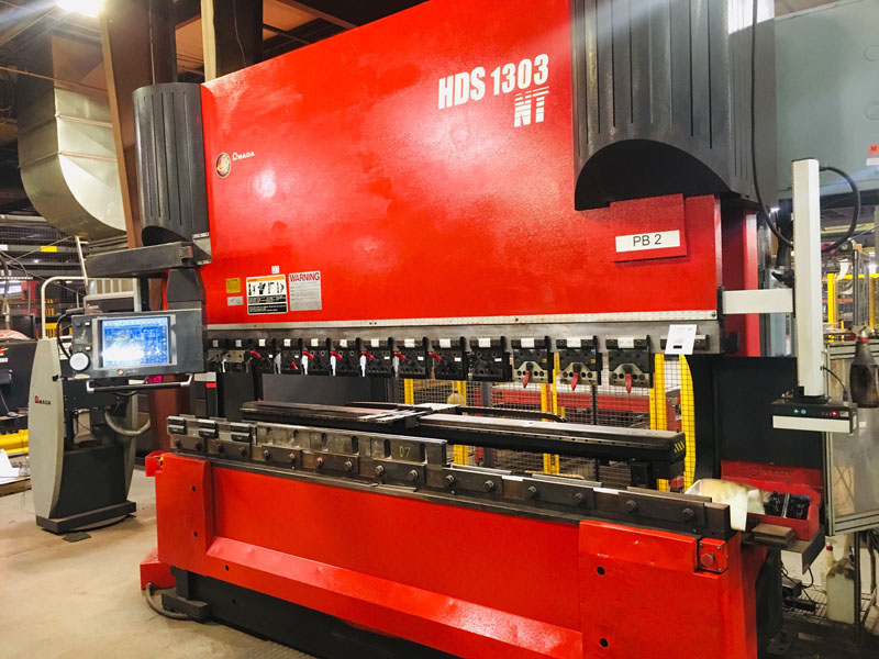 143-Ton Amada HDS-1303NT Press Brake