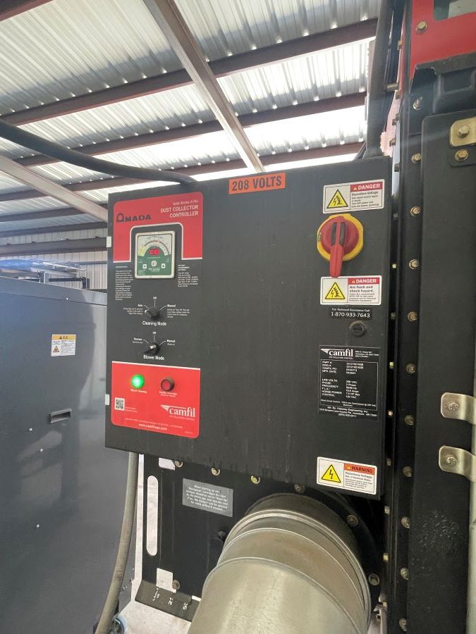 737-6000-Watt-Amada-Ensis-3015AJ-dust-collector-panel