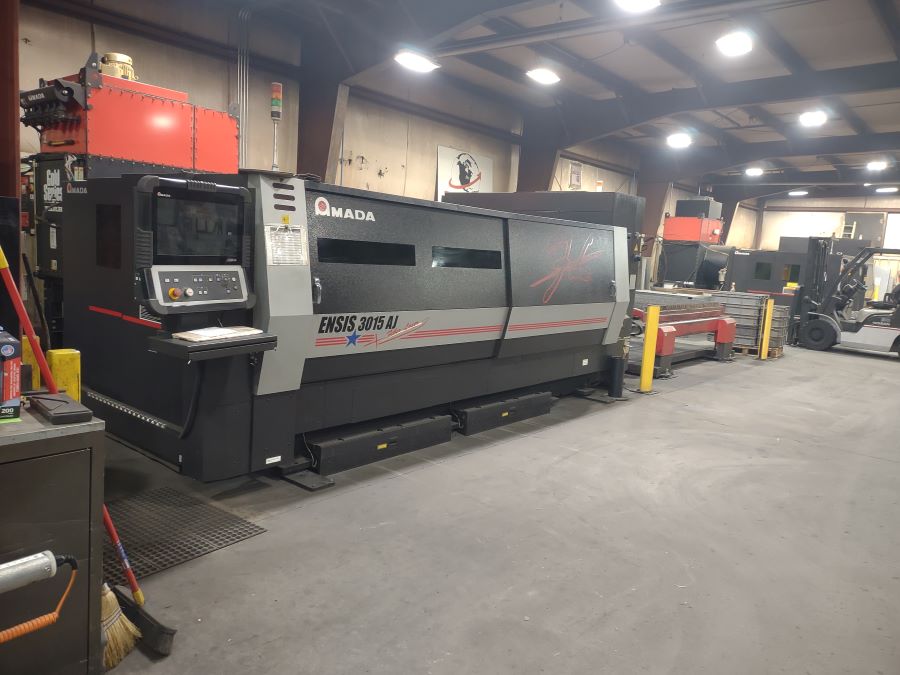 855-Amada-Ensis-3015AJ-Front-Angle-3
