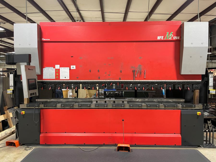 949-Amada-HFE-M2-1704-Press-Brake-Front-1
