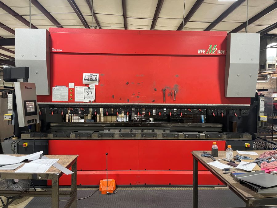 949-Amada-HFE-M2-1704-Press-Brake-Front