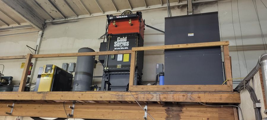 988-Amada-Pulsar-LC2415A4-Dust-Collector-Chiller-Compressor