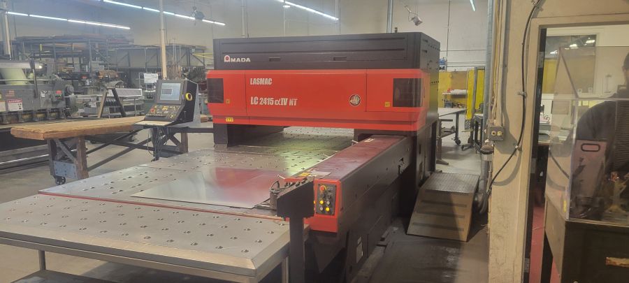 988-Amada-Pulsar-LC2415A4-Front-Angle-2