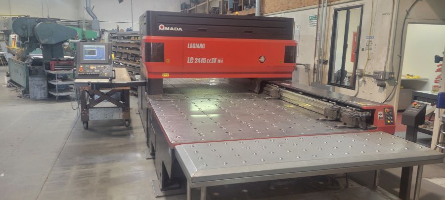 988-Amada-Pulsar-LC2415A4-Front-Angle-3
